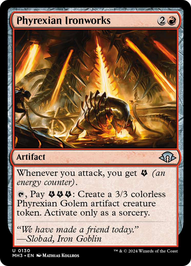 Phyrexian Ironworks [Modern Horizons 3] Foil