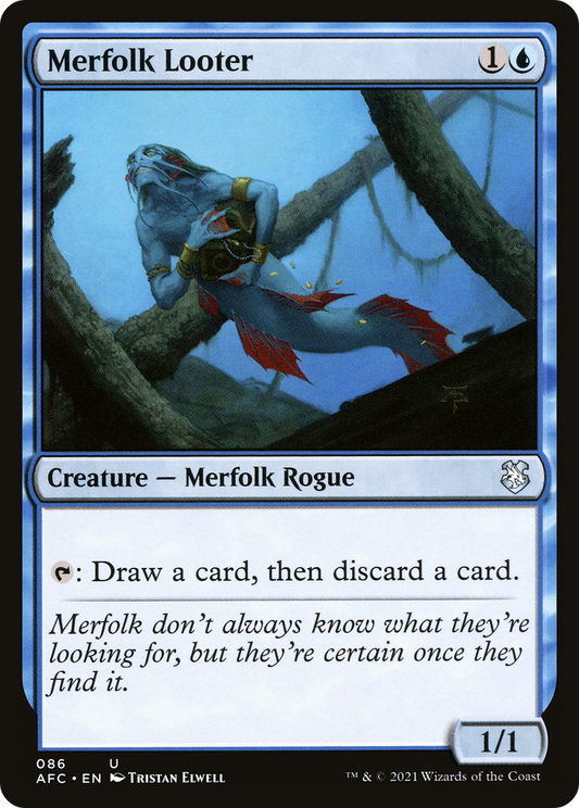 Merfolk Looter [Dungeons & Dragons: Adventures in the Forgotten Realms Commander]