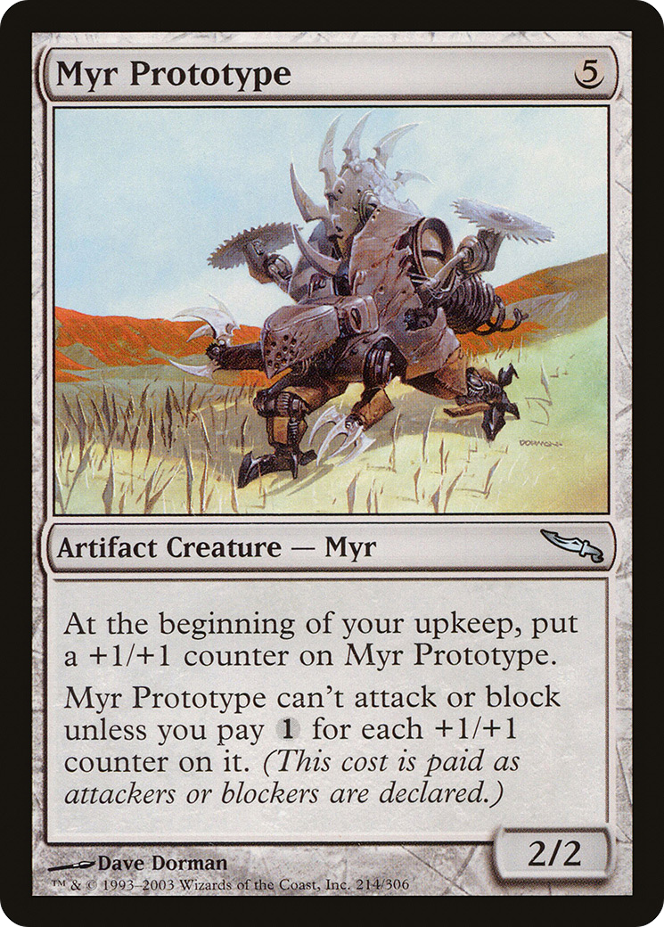 Myr Prototype [Mirrodin] | Silver Goblin