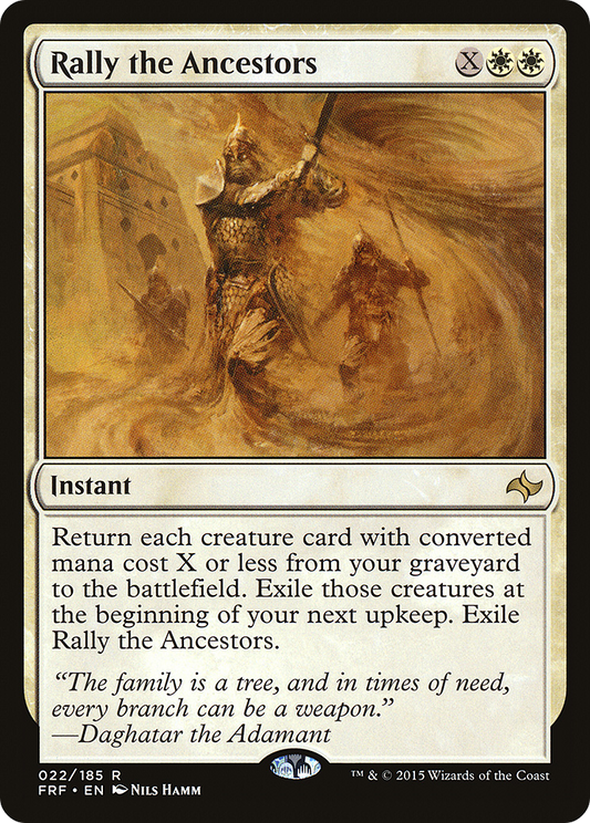 Rally the Ancestors [Fate Reforged] Foil