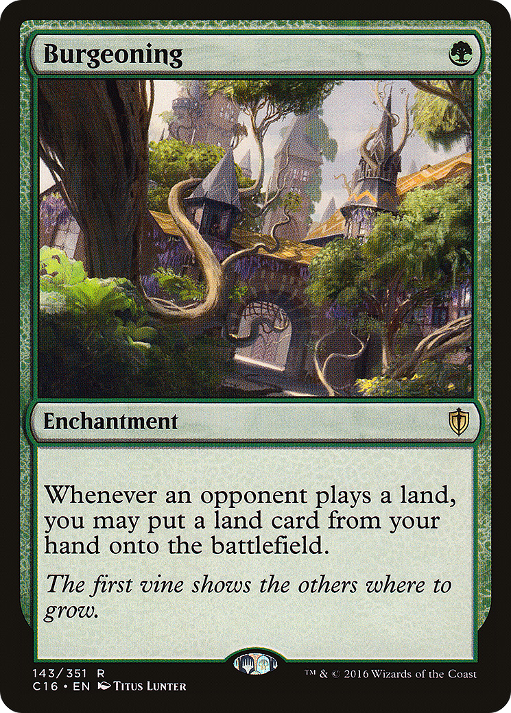 Burgeoning [Commander 2016] | Silver Goblin