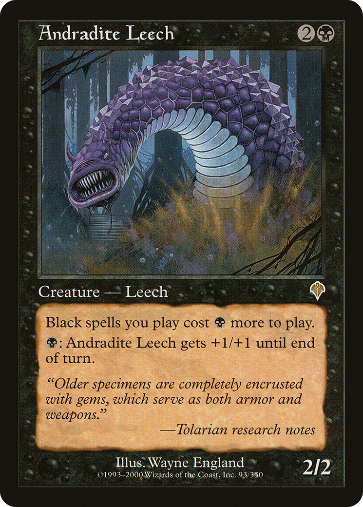 Andradite Leech [Invasion] Foil