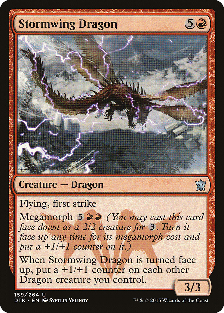 Stormwing Dragon (159) Foil - Dragons of Tarkir