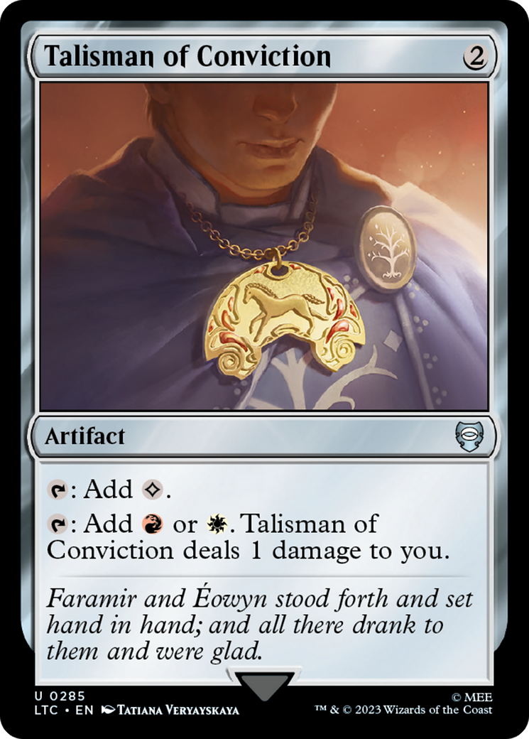 Talisman of Conviction [The Lord of the Rings: Tales of Middle-Earth Commander] | Silver Goblin