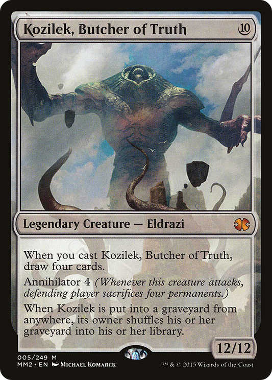 Kozilek, Butcher of Truth [Modern Masters 2015] Foil