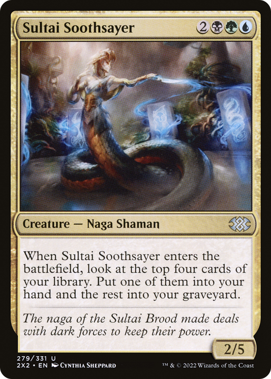 Sultai Soothsayer [Double Masters 2022] Foil
