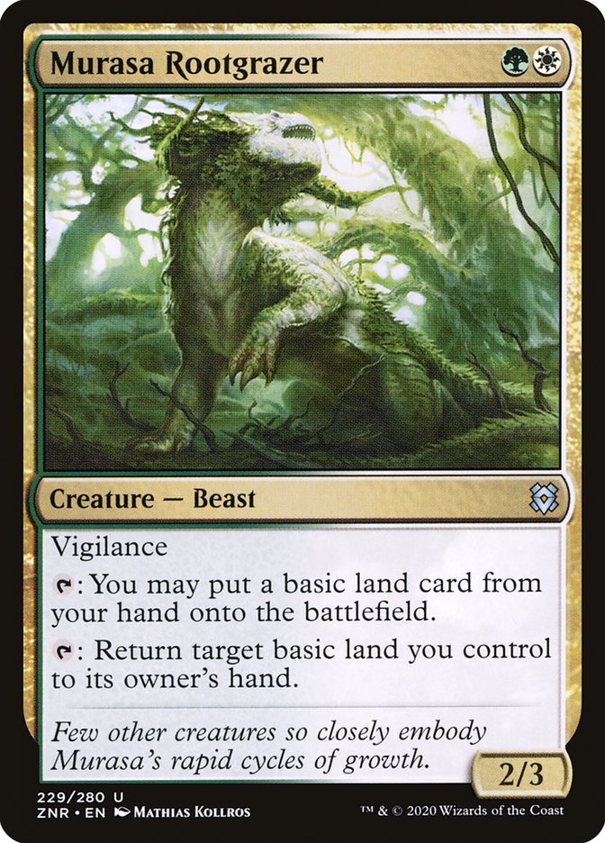 Murasa Rootgrazer [Zendikar Rising] | Silver Goblin