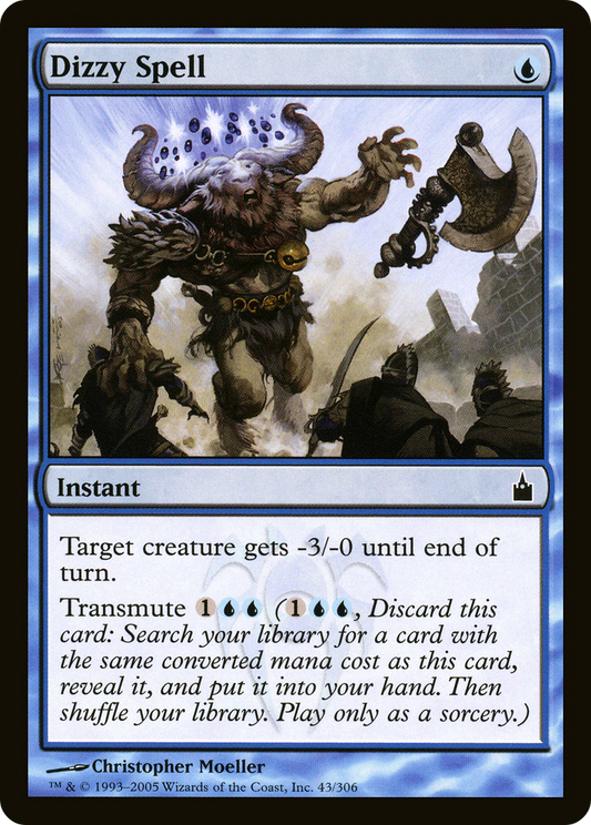 Dizzy Spell [Ravnica: City of Guilds] Foil