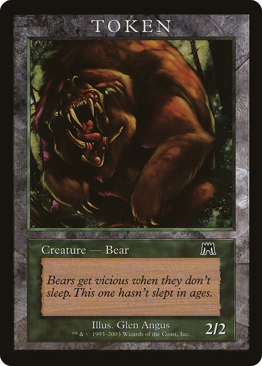 Bear Token [Magic Player Rewards 2003]
