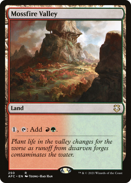 Mossfire Valley [Dungeons & Dragons: Adventures in the Forgotten Realms Commander]