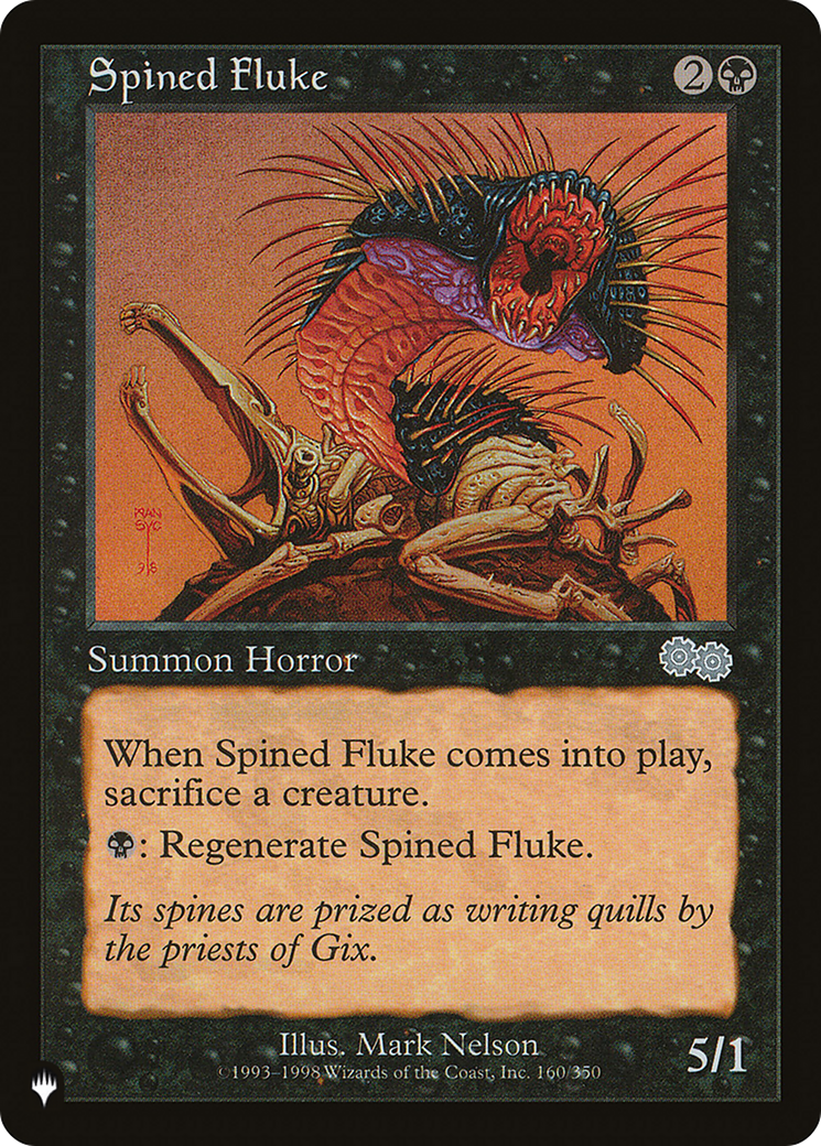 Spined Fluke [The List] | Silver Goblin