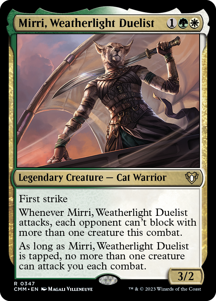 Mirri, Weatherlight Duelist [Commander Masters] | Silver Goblin