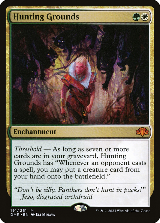 Hunting Grounds [Dominaria Remastered] Foil