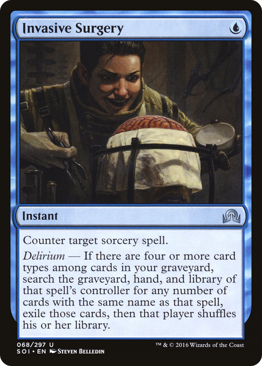 Invasive Surgery [Shadows over Innistrad] Foil