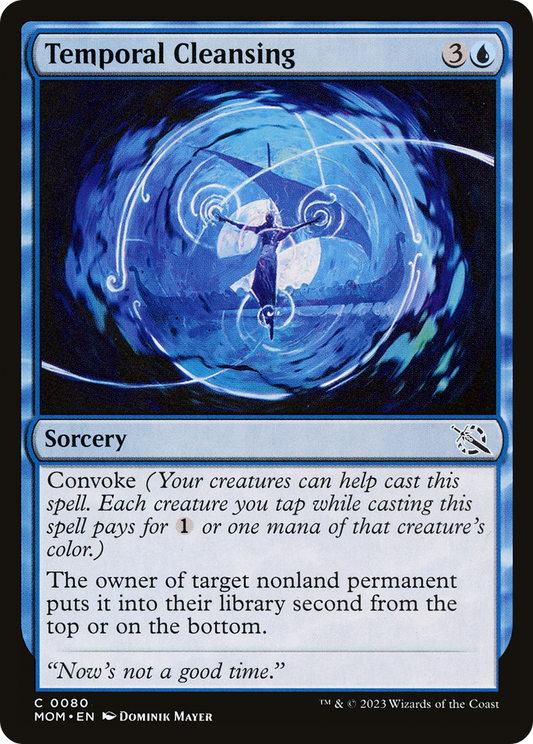 Temporal Cleansing [March of the Machine] Foil