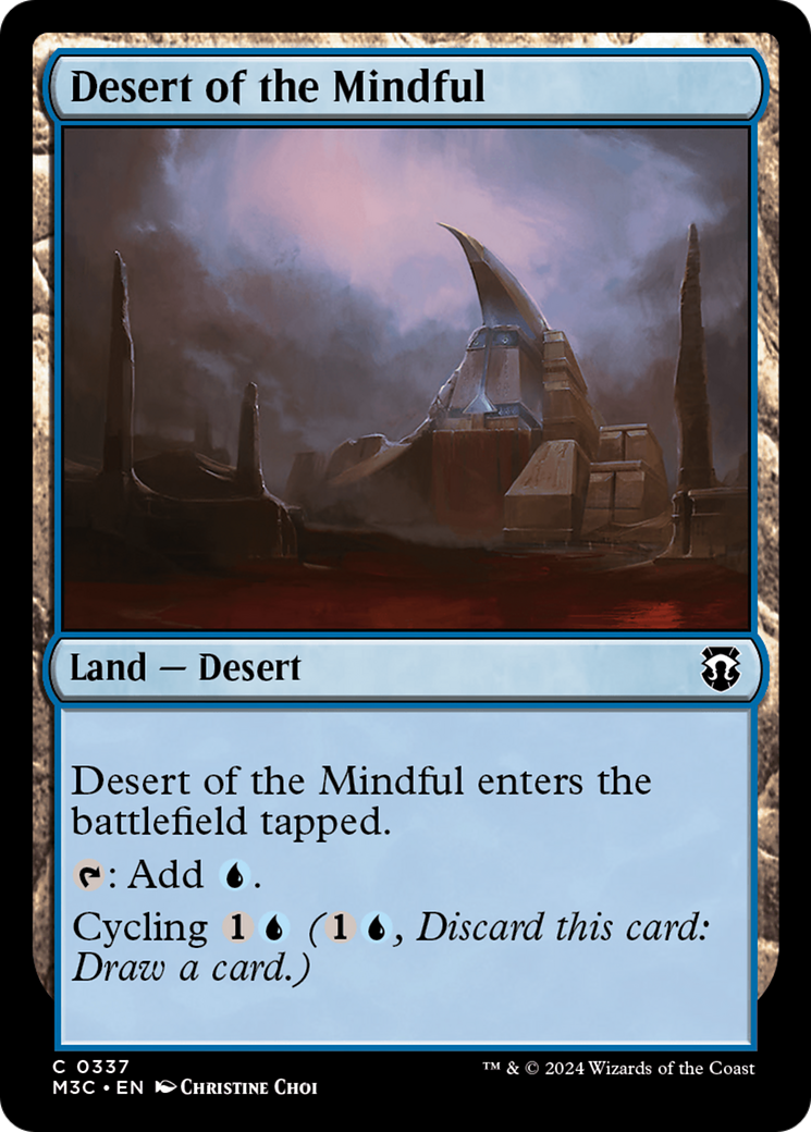 Desert of the Mindful [Modern Horizons 3 Commander] | Silver Goblin