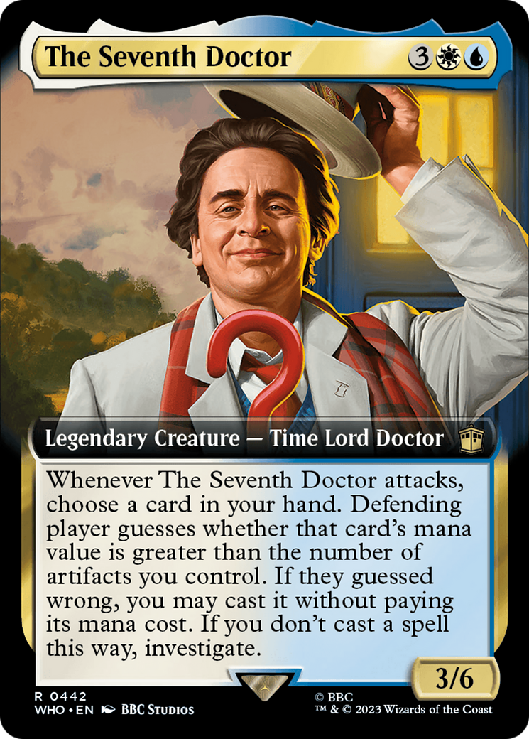 The Seventh Doctor (Extended Art) (442) - Doctor Who