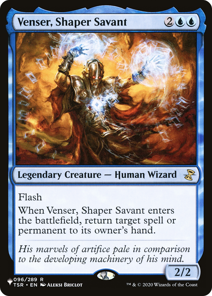 Venser, Shaper Savant [The List] | Silver Goblin