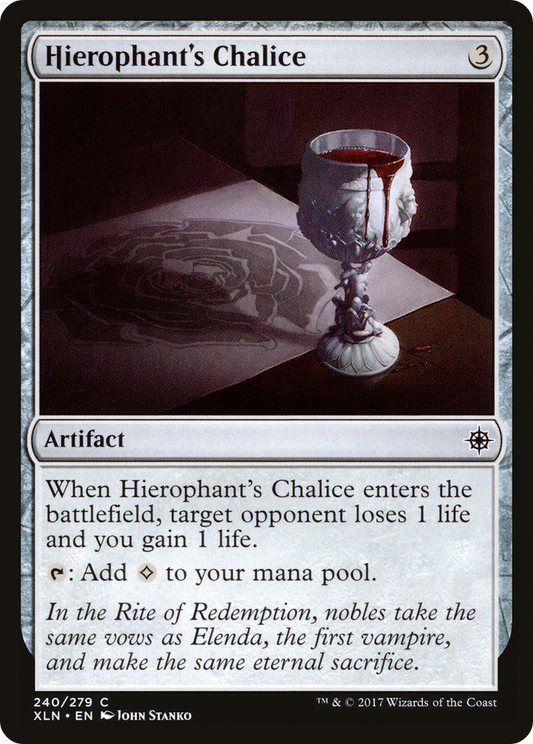 Hierophant's Chalice [Ixalan] Foil