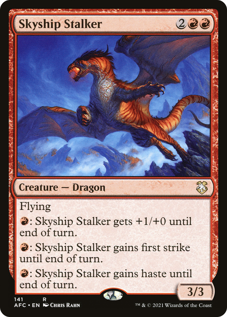 Skyship Stalker [Dungeons & Dragons: Adventures in the Forgotten Realms Commander]