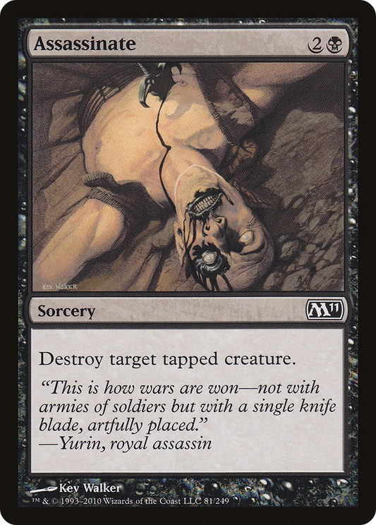 Assassinate [Magic 2011] Foil
