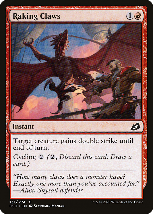 Raking Claws [Ikoria: Lair of Behemoths] Foil