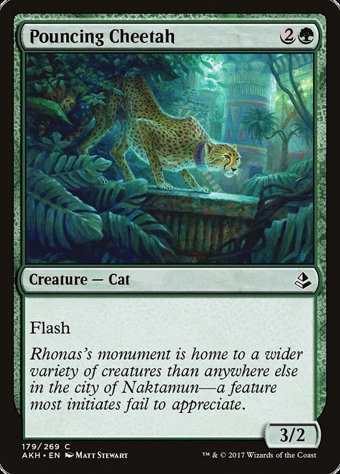 Pouncing Cheetah [Amonkhet] | Silver Goblin