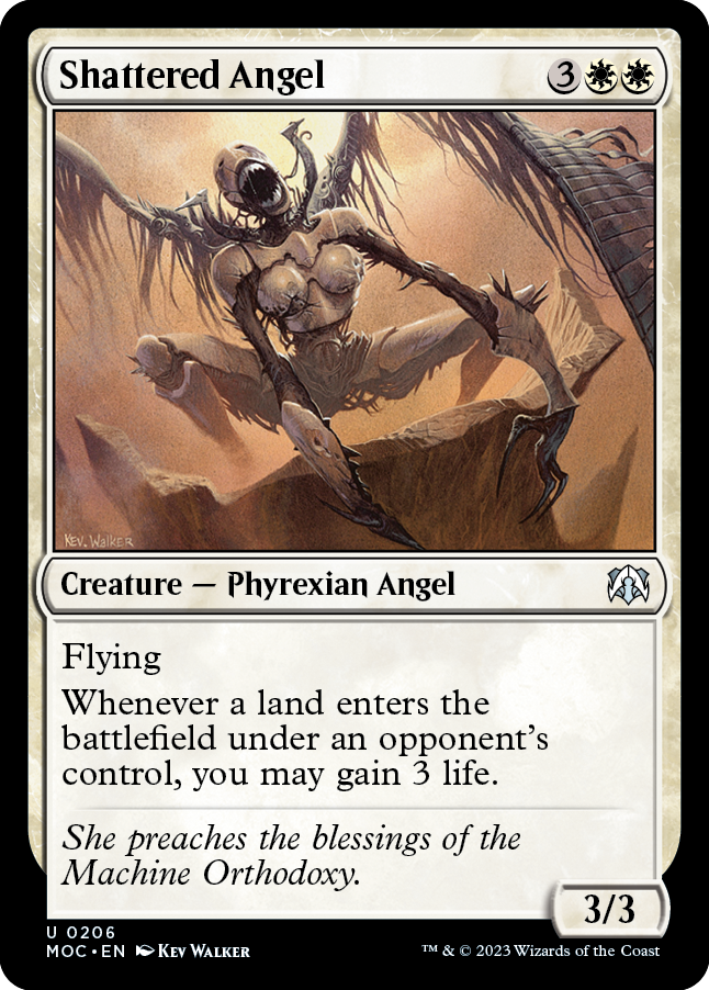 Shattered Angel [March of the Machine Commander] | Silver Goblin