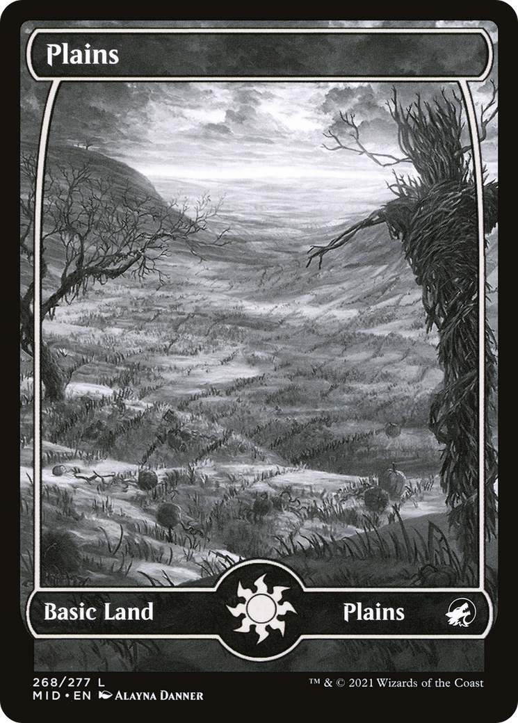 Plains (268) [Innistrad: Midnight Hunt] | Silver Goblin