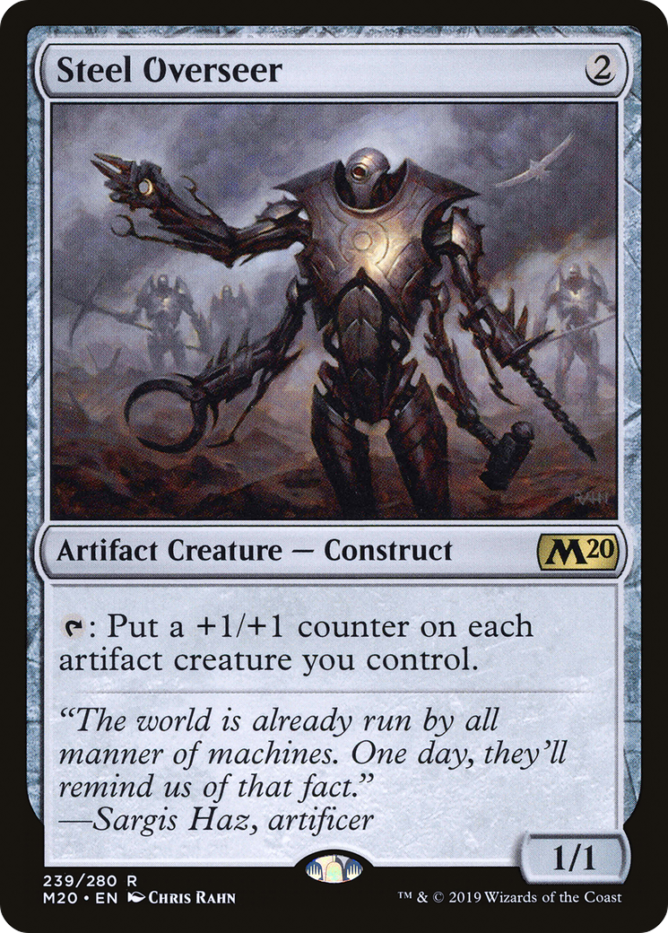 Steel Overseer (239) Foil - Core Set 2020