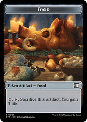 Food // Plot Double-Sided Token [Outlaws of Thunder Junction: Breaking News Tokens] | Silver Goblin