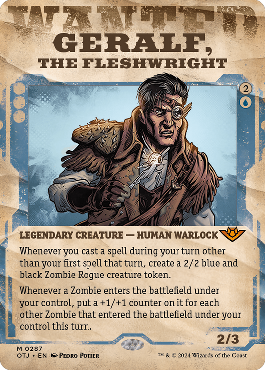 Geralf, the Fleshwright (Showcase) [Outlaws of Thunder Junction] Foil