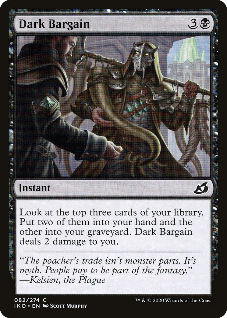 Dark Bargain [Ikoria: Lair of Behemoths] Foil