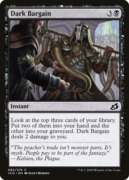 Dark Bargain [Ikoria: Lair of Behemoths] Foil