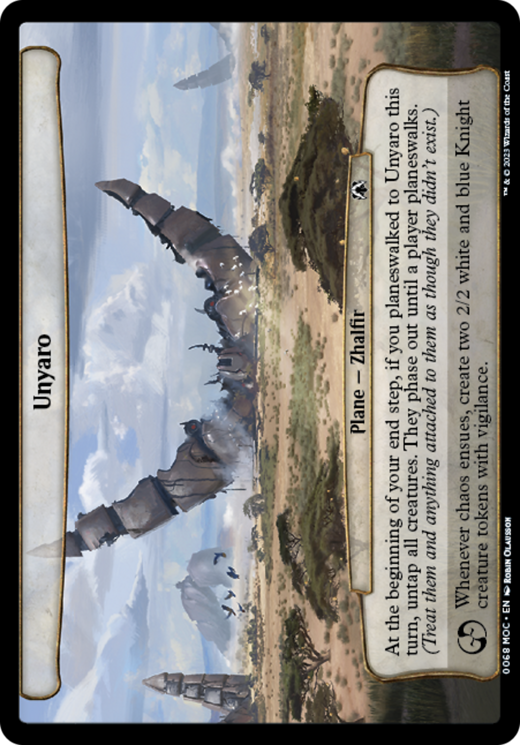 Unyaro (068) - March of the Machine Commander