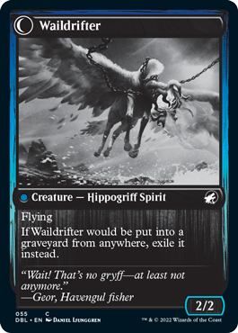 Galedrifter // Waildrifter [Innistrad: Double Feature] Foil