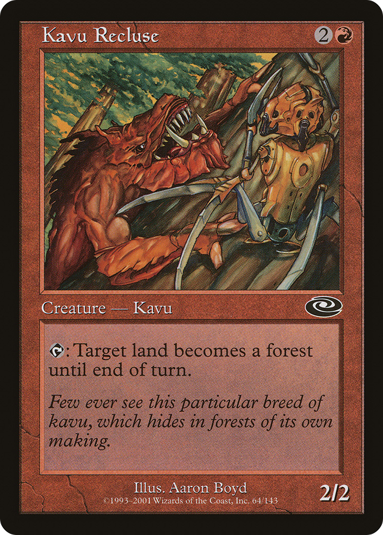 Kavu Recluse [Planeshift] Foil