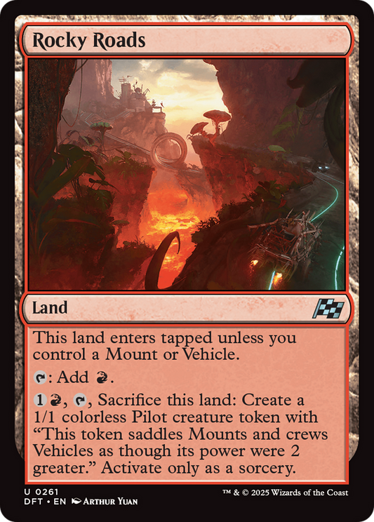 Rocky Roads Foil (261) - Aetherdrift
