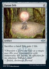 Zuran Orb (Foil Etched) [Modern Horizons 2] | Silver Goblin