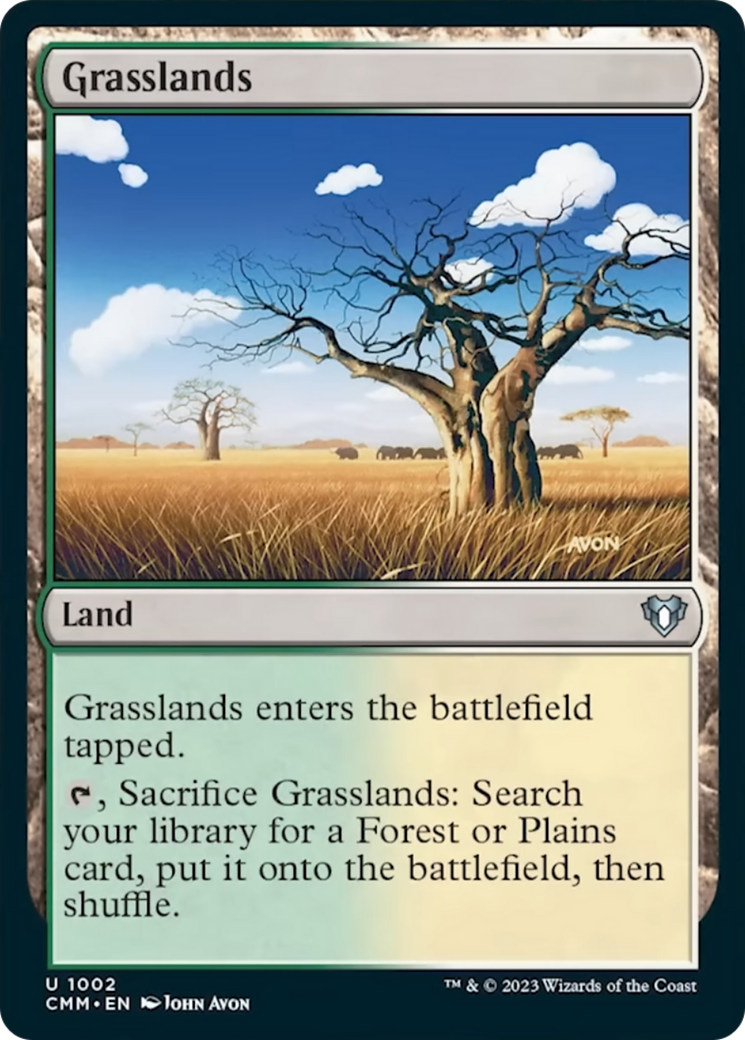 Grasslands [Commander Masters] | Silver Goblin