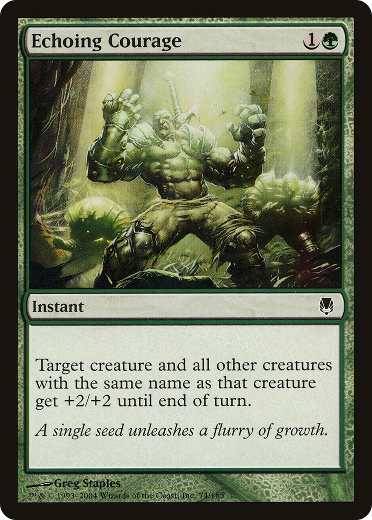 Echoing Courage [Darksteel] Foil
