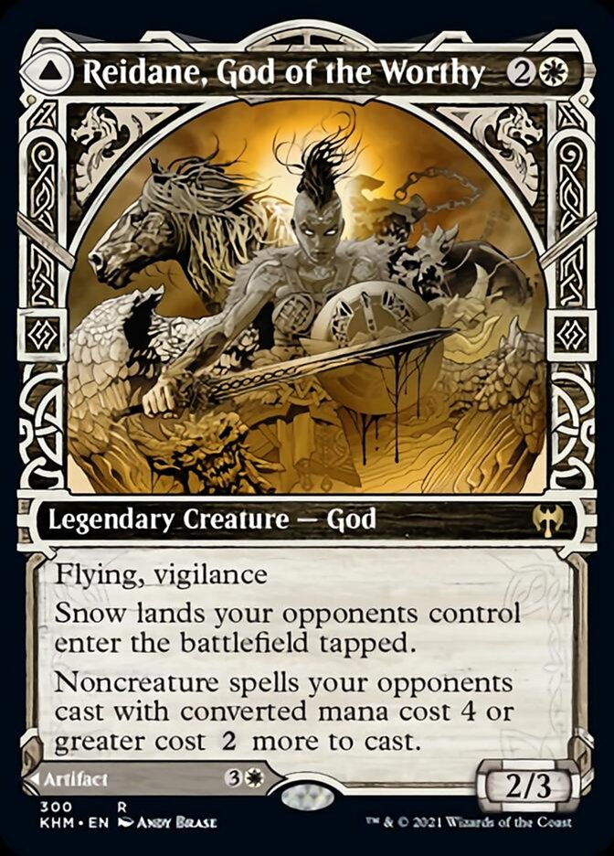 Reidane, God of the Worthy (Showcase) (300) Foil - Kaldheim