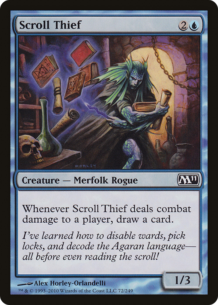 Scroll Thief (072) Foil - Magic 2011