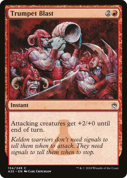 Trumpet Blast [Masters 25] Foil