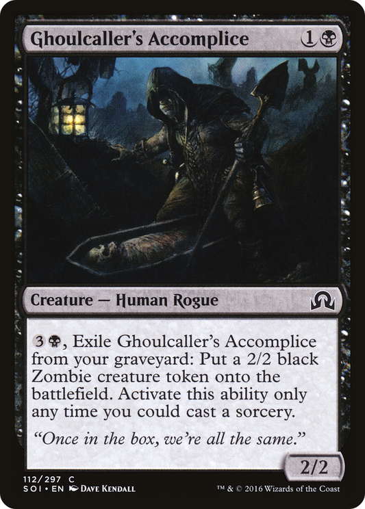 Ghoulcaller's Accomplice [Shadows over Innistrad] Foil