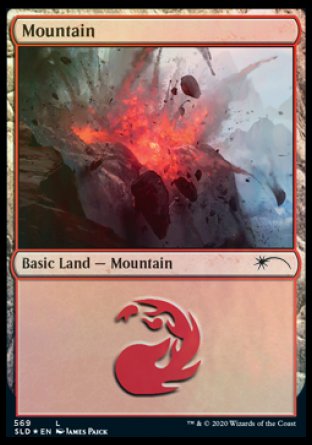 Mountain (Smashing) (569) [Secret Lair Drop Promos] | Silver Goblin