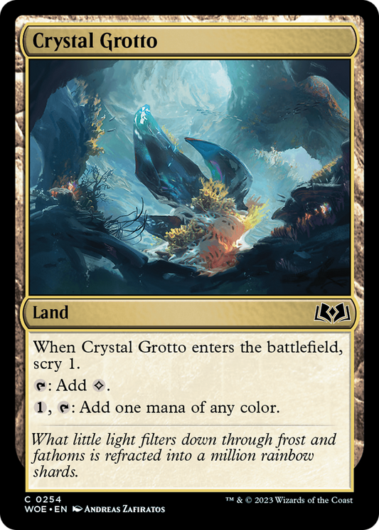 Crystal Grotto [Wilds of Eldraine] Foil