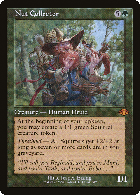 Nut Collector (Retro) [Dominaria Remastered] Foil