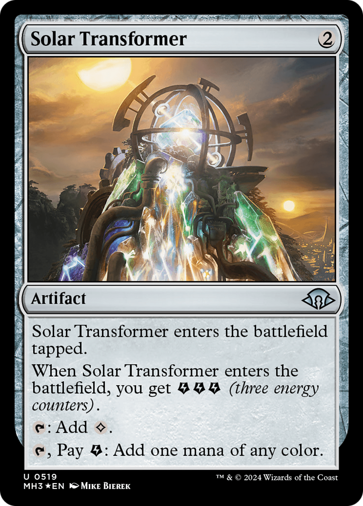 Solar Transformer (Ripple Foil) [Modern Horizons 3] | Silver Goblin