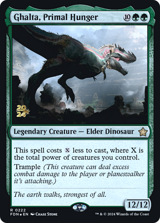 Ghalta, Primal Hunger Foil (222S)